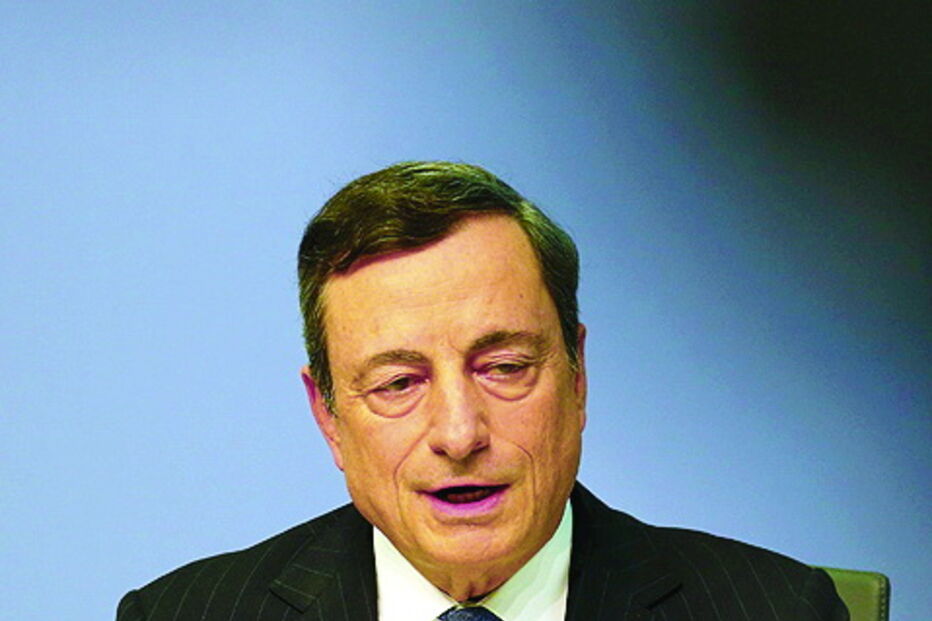 Mario Draghi, presidente do BCE  