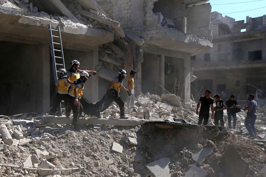 Mortos em ataques russos contra mercado na Síria