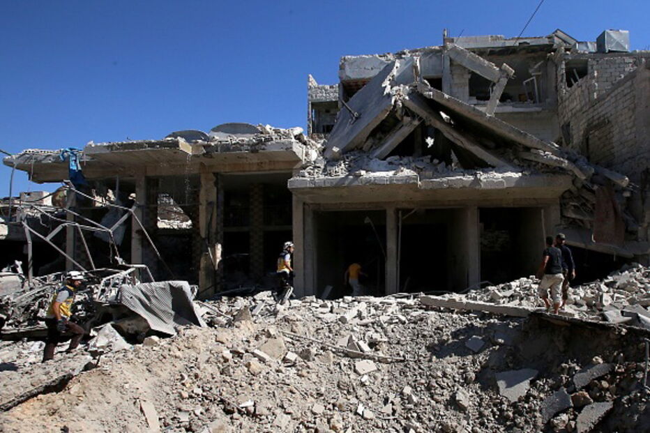 Mortos em ataques russos contra mercado na Síria