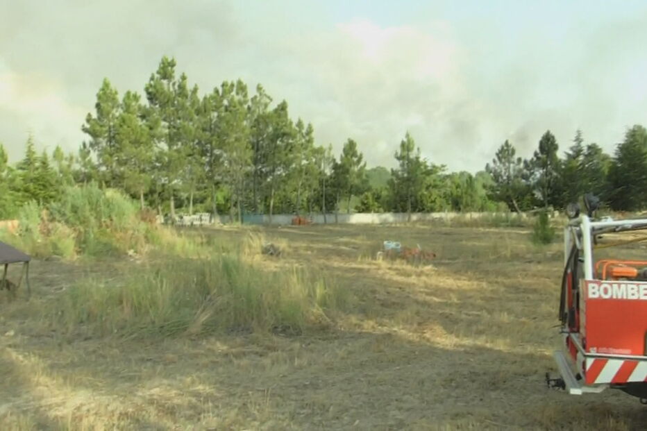 Mais de 150 bombeiros combatem incêndio em Viseu