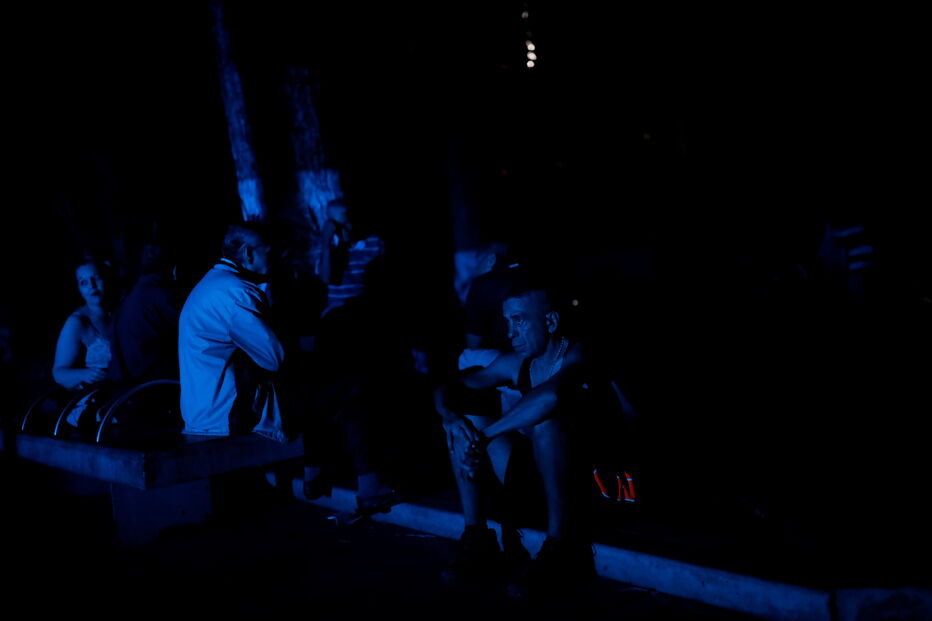 Apagão em Caracas, na Venezuela