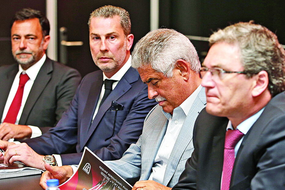 Luís Filipe Vieira não se pronunciou sobre a nova lei das claques