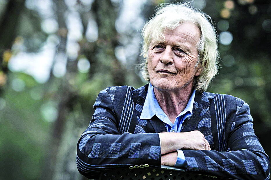 Rutger Hauer era filho de  professores de teatro e estava fadado a  dedicar-se à  representação 