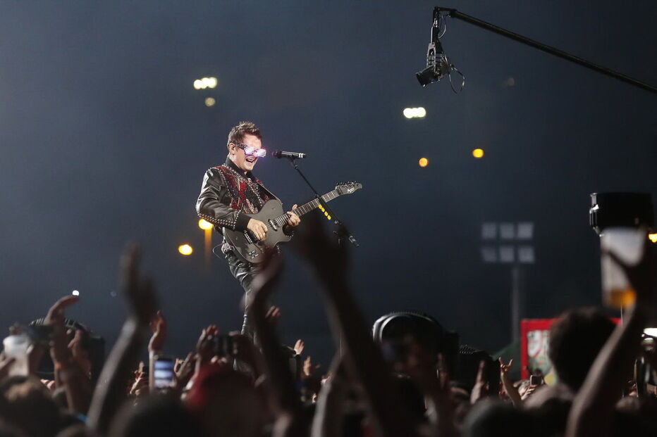 Concerto da banda MUSE, no Passeio Marítimo de Algés