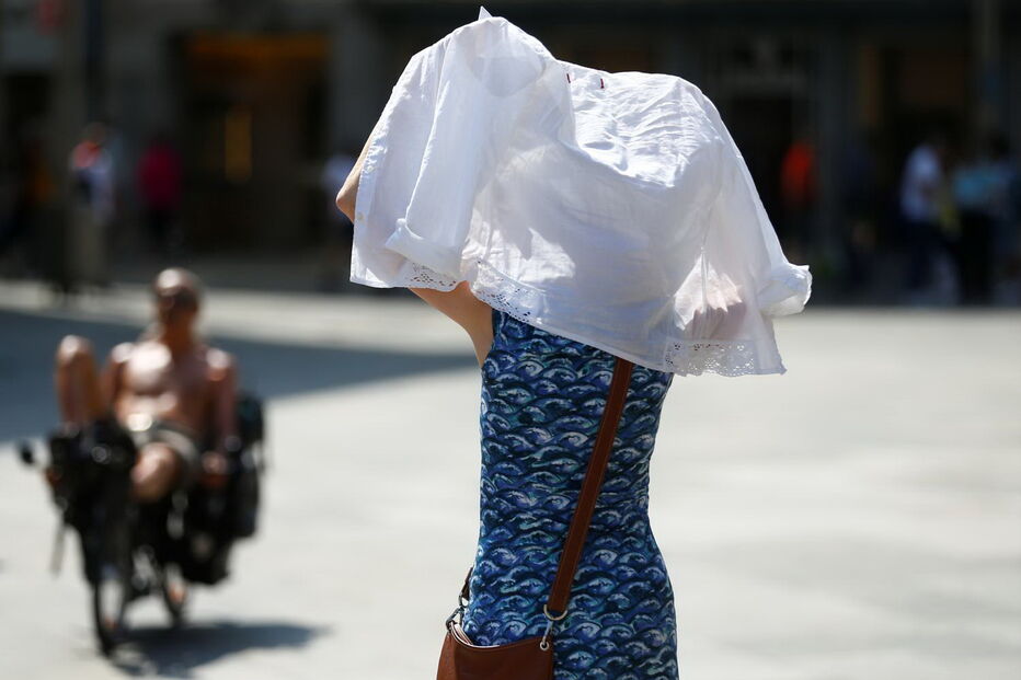 Calor abrasador na Alemanha