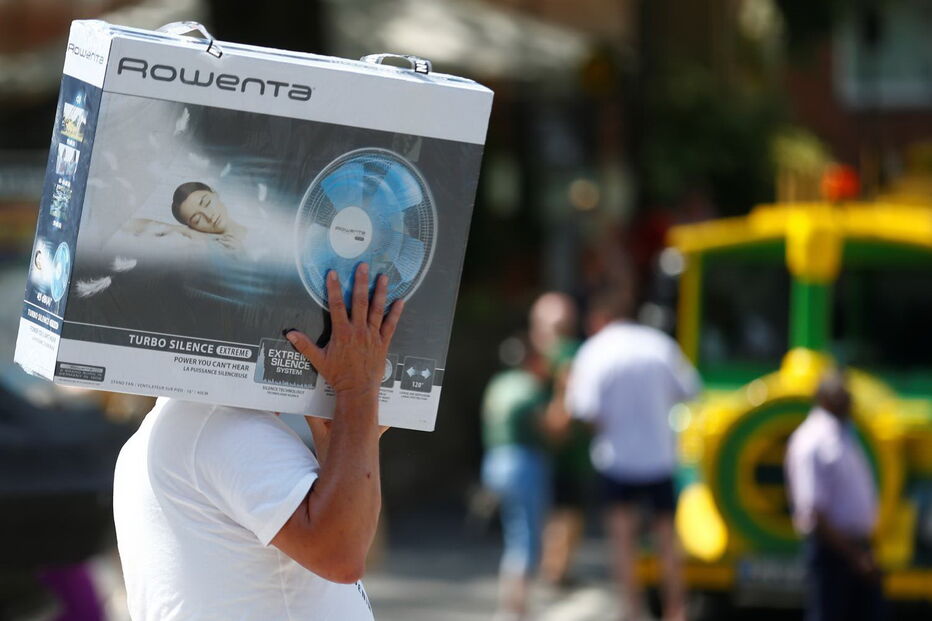 Calor abrasador na Alemanha