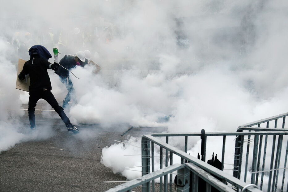 Protestos em Hong Kong