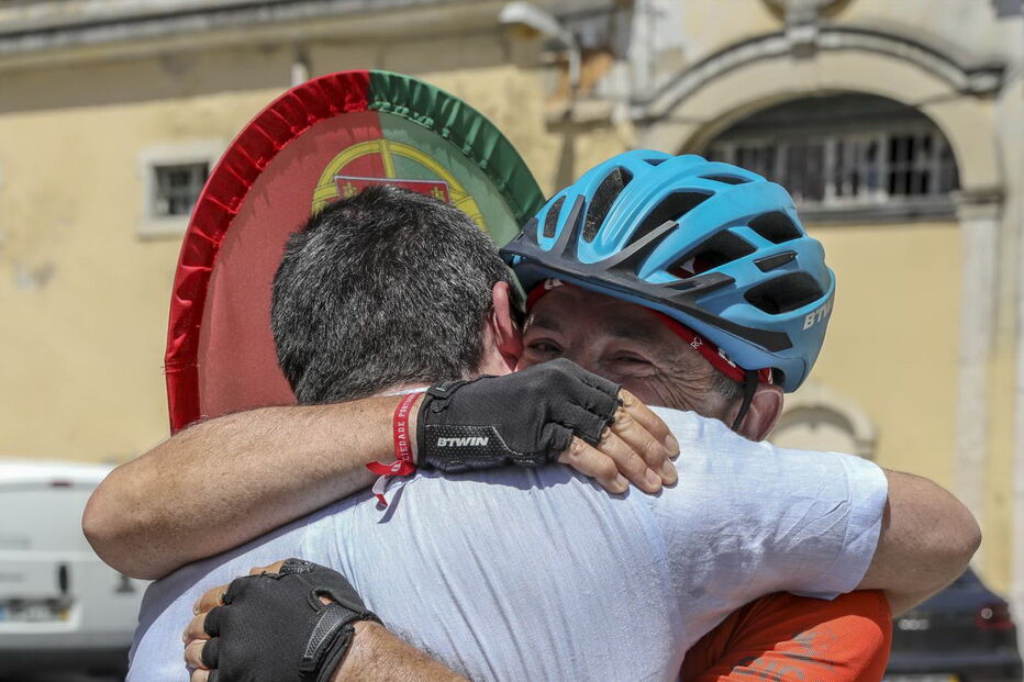 Filipe Gaivão pedalou 120km todos os dias de Bruxelas a Lisboa