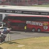 Autocarro do Benfica chega ao Estádio da Luz