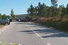 Colisão entre três viaturas em Castro Daire