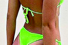 Laura revela lado mais ousado e sensual durante viagem ao estrangeiro para gozar o verão