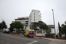 Dois feridos em incêndio no Hospital de Santa Cruz