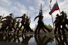 Vítimas de explosão em base russa trabalhavam em 