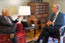 Marcelo e Costa estiveram esta segunda-feira reunidos