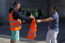  O presidente do sindicato, Francisco São Bento