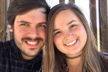 Mary Staud e o marido