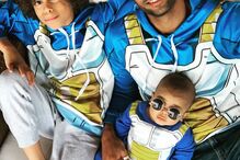 Guillaume com os filhos