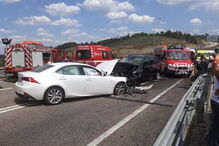 Colisão no IC8 em Proença-a-Nova faz nove feridos