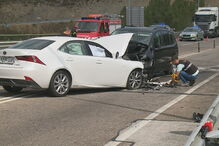 Colisão no IC8 em Proença-a-Nova faz nove feridos