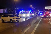 Carro despista-se e provoca acidentes nos IC19 em Lisboa