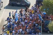 Adeptos do FC Porto chegam ao Estádio da Luz