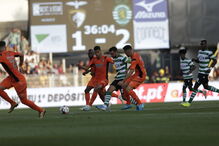 Jogo entre Portimonense e Sporting	