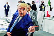 Trump elogiou Boris Johnson 