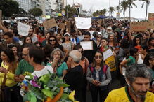 Domingo foi o terceiro dia consecutivo de manifestações pela preservação da Amazónia