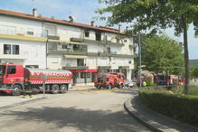 Explosão seguida de incêndio em apartamento faz três feridos em Coimbra