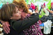 Catarina Martins, do BE, na Feira de Espinho 