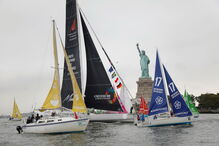 Greta Thunberg chega a Nova Iorque após viagem alternativa