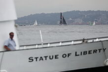 Greta Thunberg chega a Nova Iorque após viagem alternativa