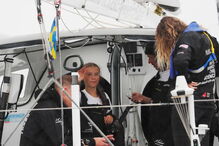 Greta Thunberg chega a Nova Iorque após viagem alternativa