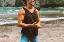 As fotos de Ângelo Rodrigues antes e depois de administrar testosterona