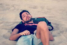 As fotos de Ângelo Rodrigues antes e depois de administrar testosterona (Fotografia de maio)