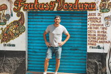 As fotos de Ângelo Rodrigues antes e depois de administrar testosterona