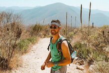 As fotos de Ângelo Rodrigues antes e depois de administrar testosterona (Fotografia de março)