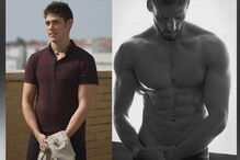 As fotos de Ângelo Rodrigues antes e depois de administrar testosterona