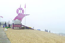 Salvamento ocorreu na praia de Canide, em Canidelo