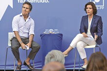 Adolfo Mesquita Nunes e Assunção Cristas do CDS-PP