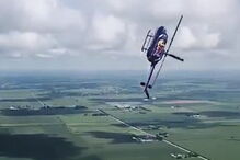 Pilotos arrojados fazem manobra ‘impossível’