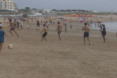 Praia de S. Martinho do Porto interdita a banhos devido a caravelas-portuguesas