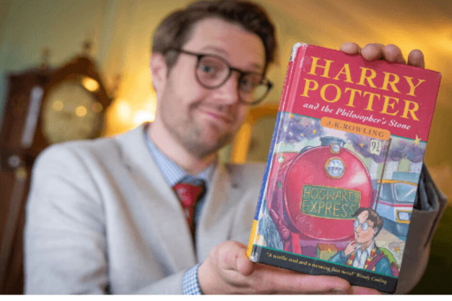 Primeira edição rara da saga Harry Potter vendida por 31 mil euros