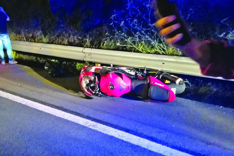 Despiste violento mata jovem motociclista em Vila Nova de Gaia