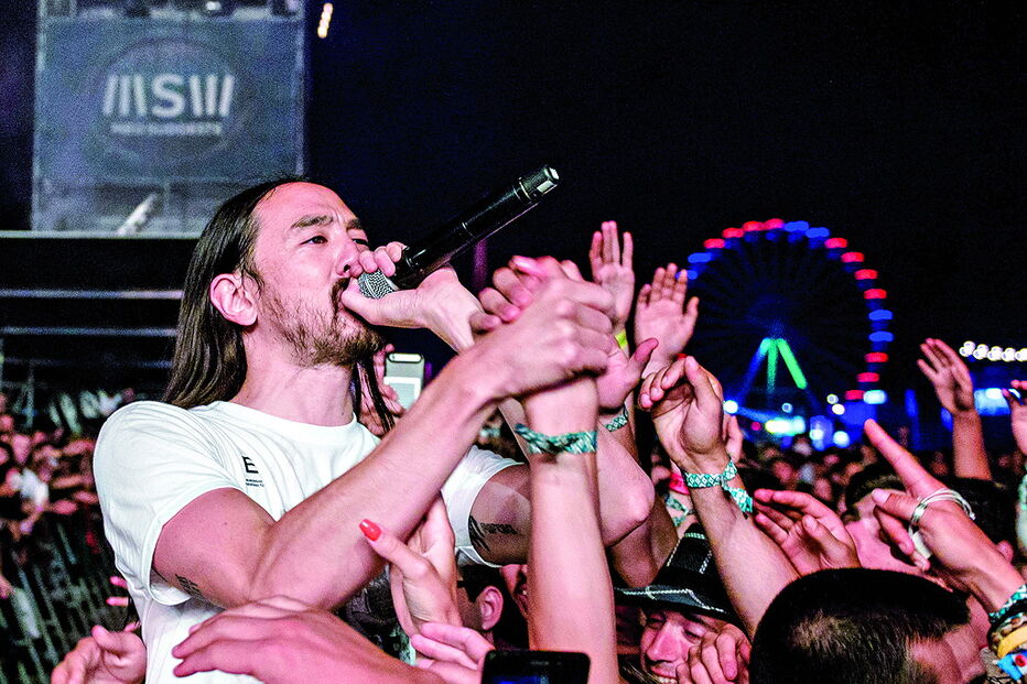 Steve Aoki é uma das atrações internacionais desta edição do festival