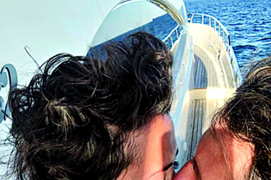 Atriz está com o namorado, João Henriques