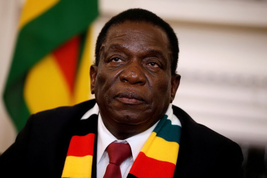 Presidente Emmerson Mnangagwa