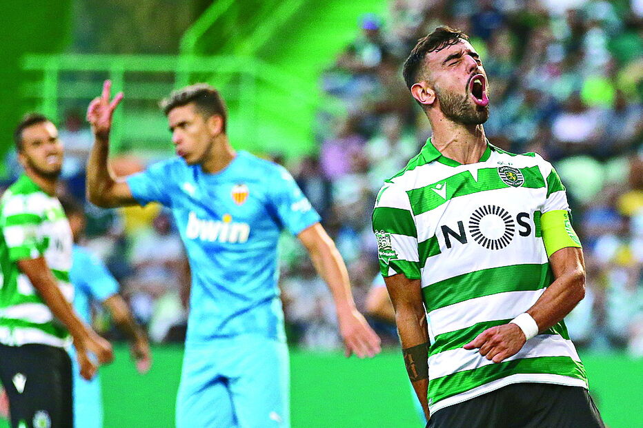 Bruno Fernandes tem vários clubes ingleses interessados e poderá deixar Alvalade em breve 