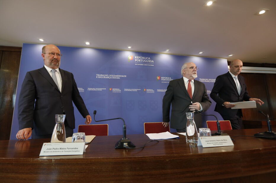 Conferência governo sobre greve dos motoristas