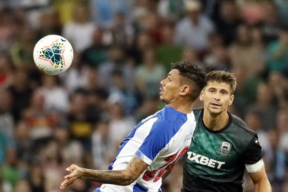 Jogo entre Krasnodar e FC Porto